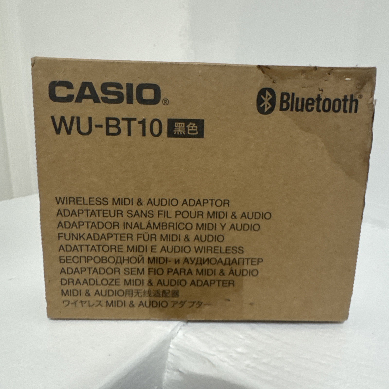 Casio WU-BT10 Bluetooth MIDI/Audio Adapter (Open Box)