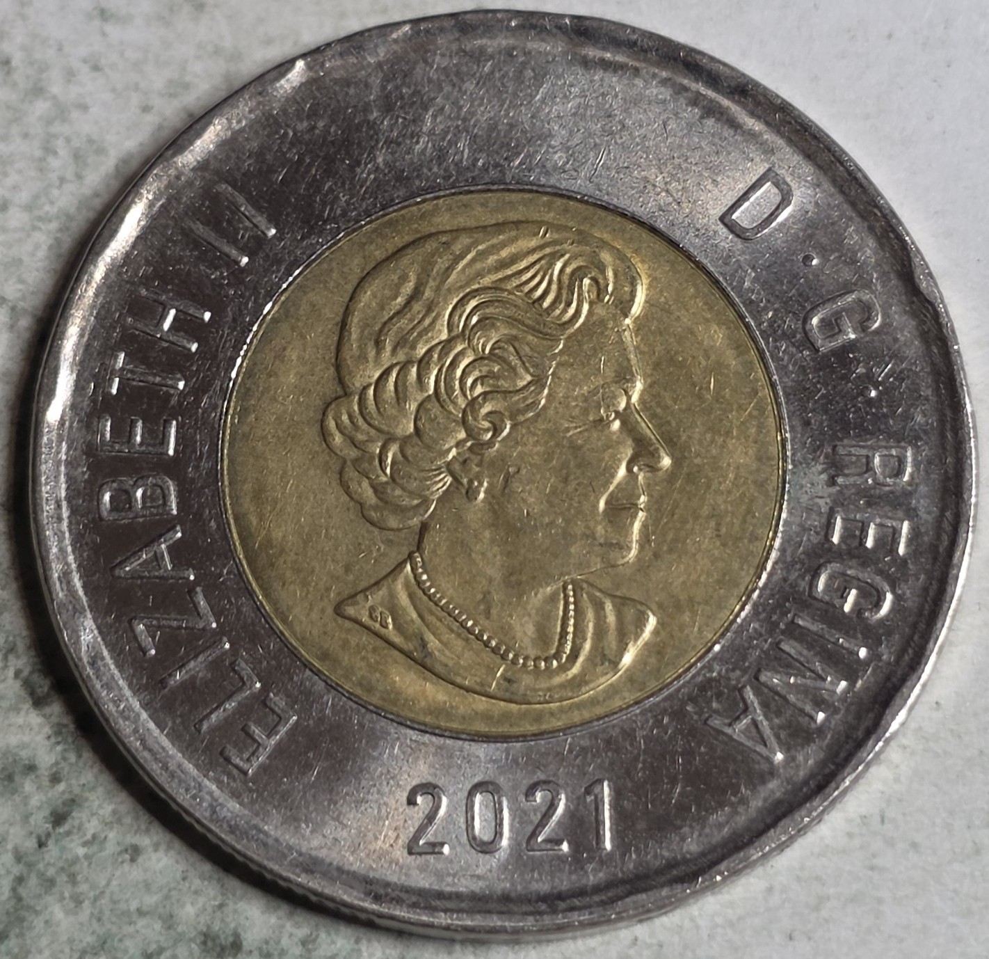 Canada 2021 2 Dollars