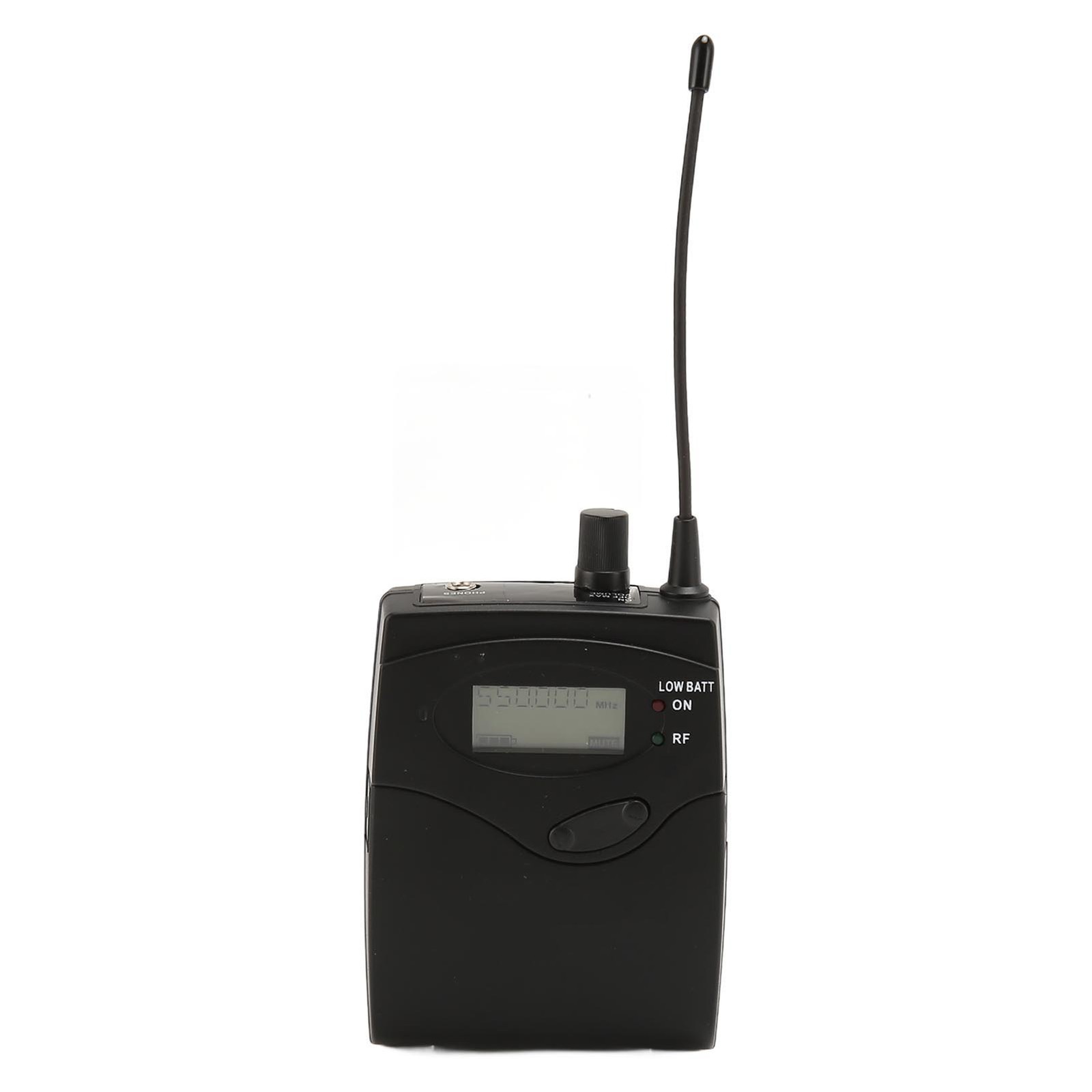 Bodypack Receiver 550 To 580MHz Stereo Earphone Monitor Receiver For Band WT
