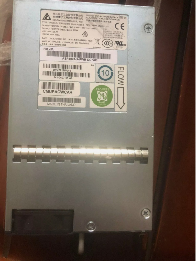 Cisco ASR1001-X-PWR-DC 341-0607-01 DC Power Supply for ASR1001-X amk
