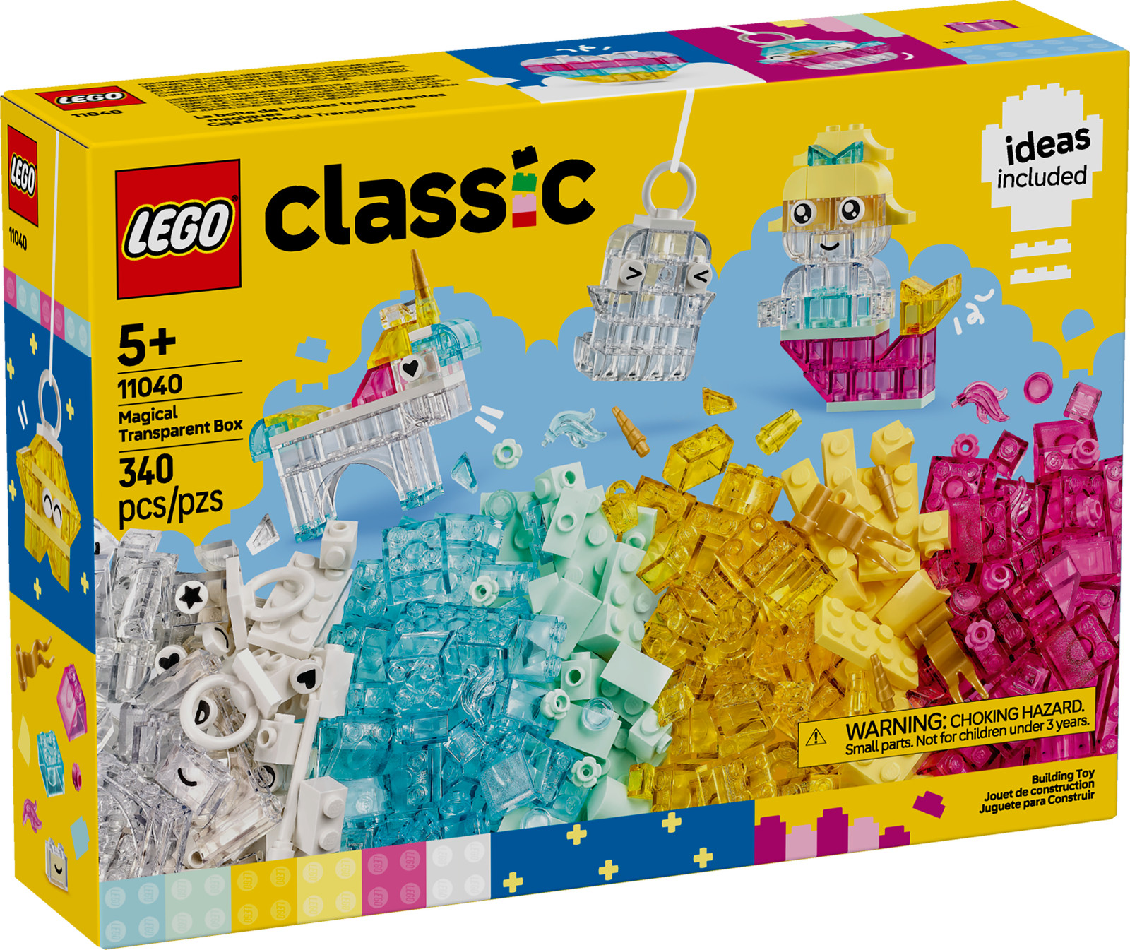 LEGO CLASSIC: Magical Transparent Box (11040)