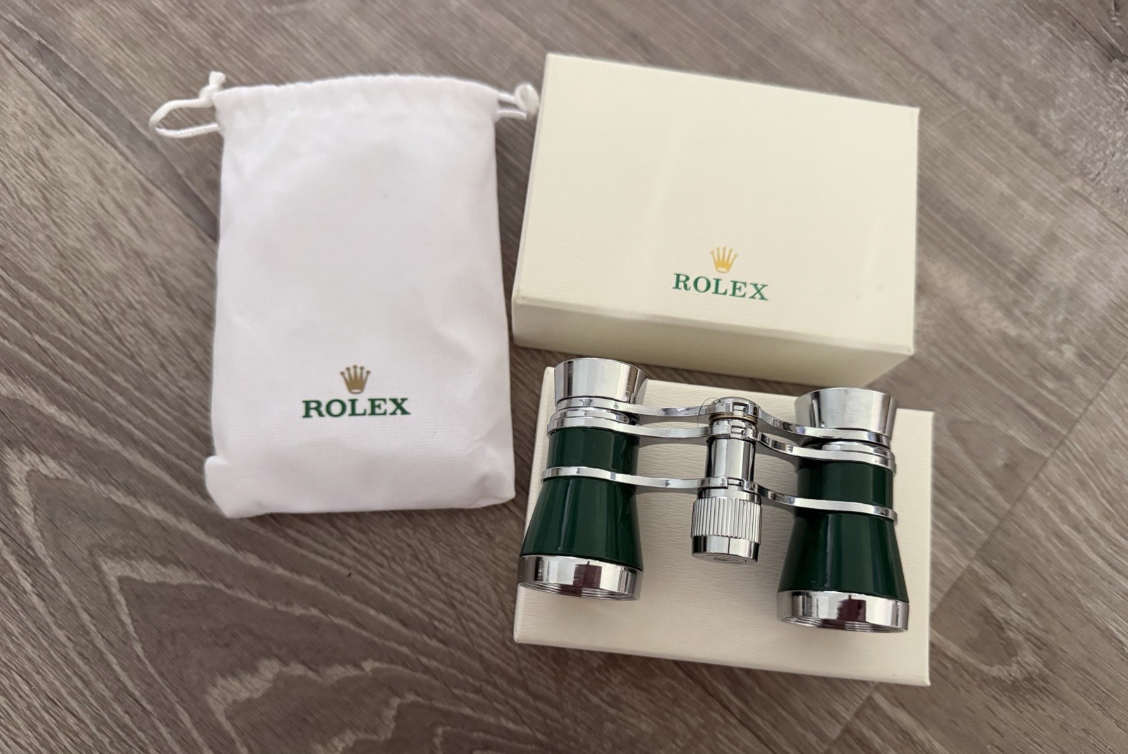 Rolex Binoculars Rolex Green .New