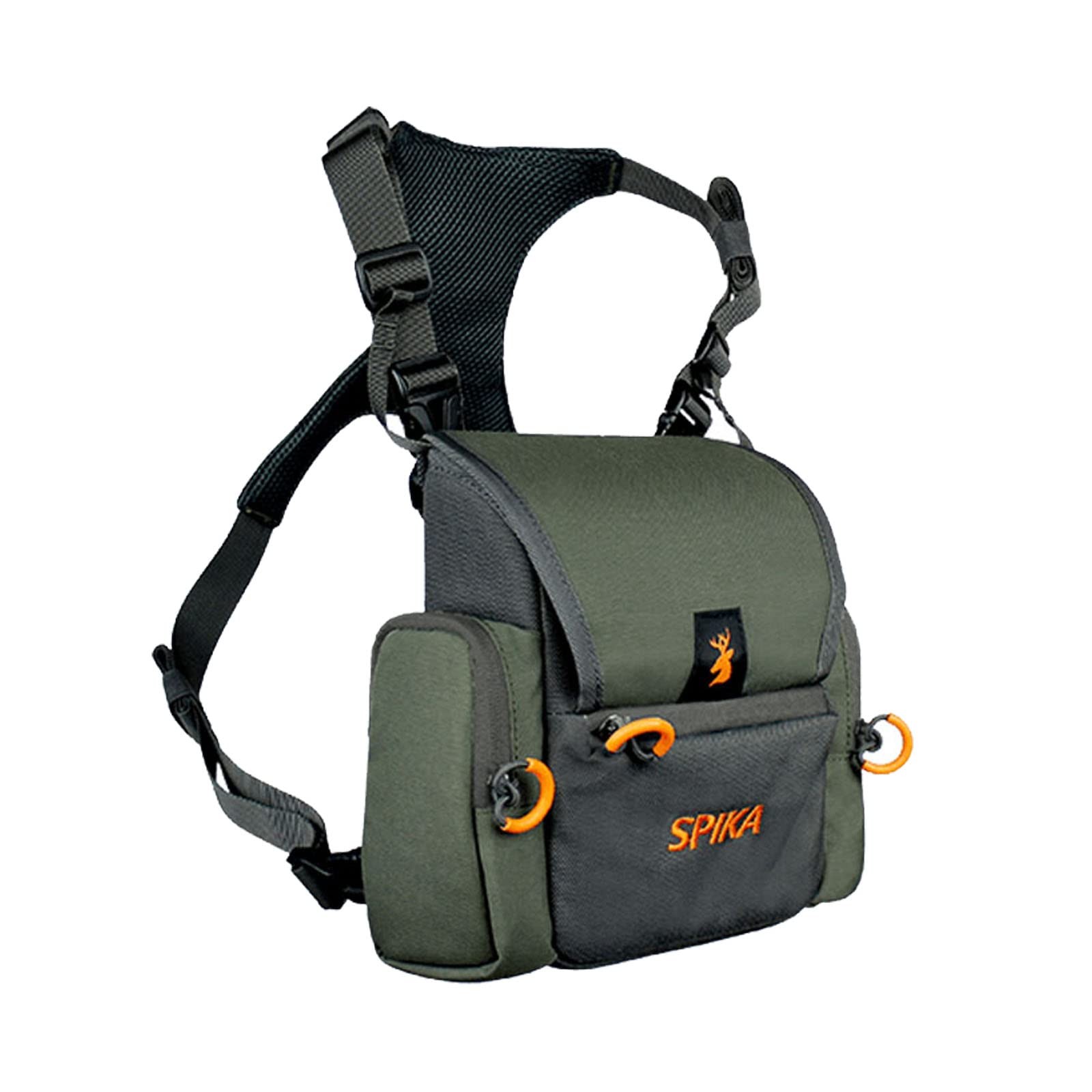 SPIKA Binocular Harness Chest Pack,Bino Harness with Waterproof Rangefinder C...