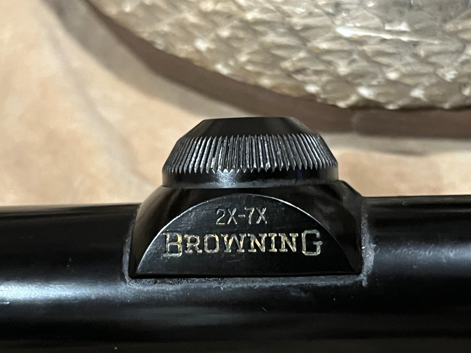 BROWNING 2X-7X scope, base & rings for 1st model SAKO made BROWNING bolt actions