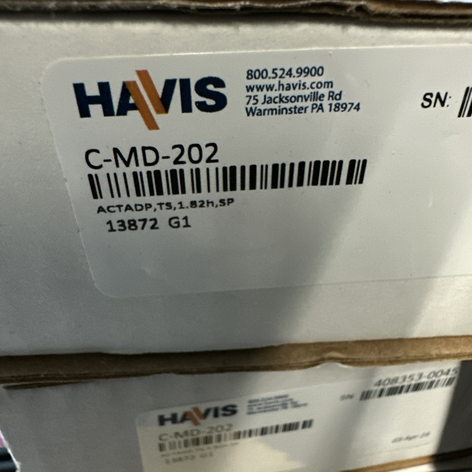 Havis C-MD-202 Tilt Swivel Motion Device Replacement ACTADP, TS, 1.82h, SP