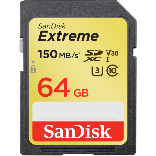 Sandisk 64GB FS extreme XF605 4K UHD SD card for Canon XF705 XA40 XA45 XA50 XA55