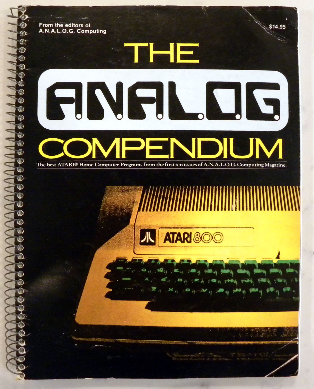 ATARI ANALOG COMPENDIUM 400/800/1200XL/130XE/XEGS/800XL/600XL A.N.A.L.O.G.