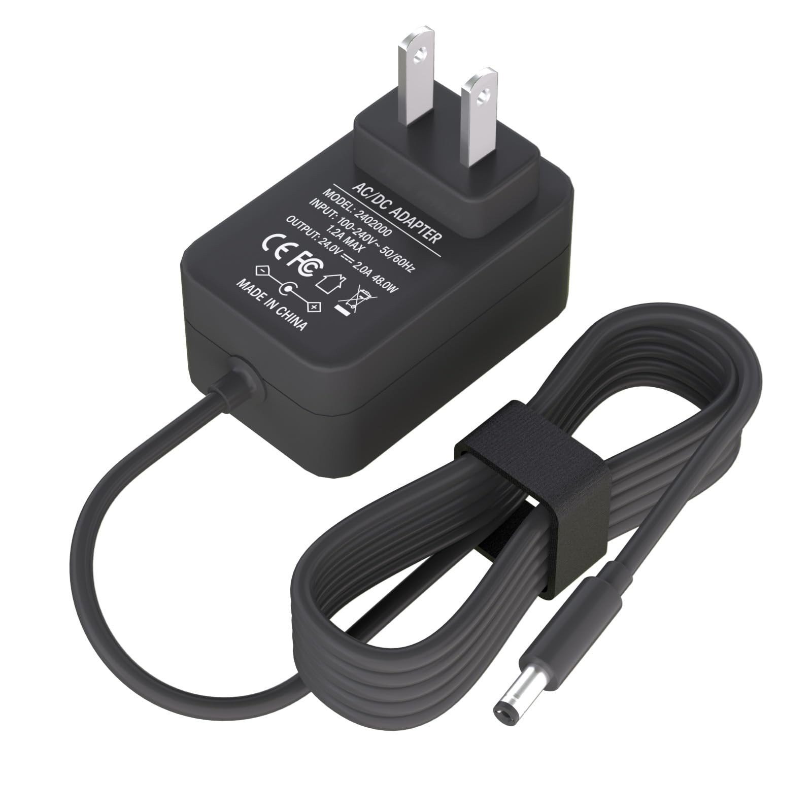 24V Leg Exerciser Charger Compatible with Ellipse by LegXercise BLACK
