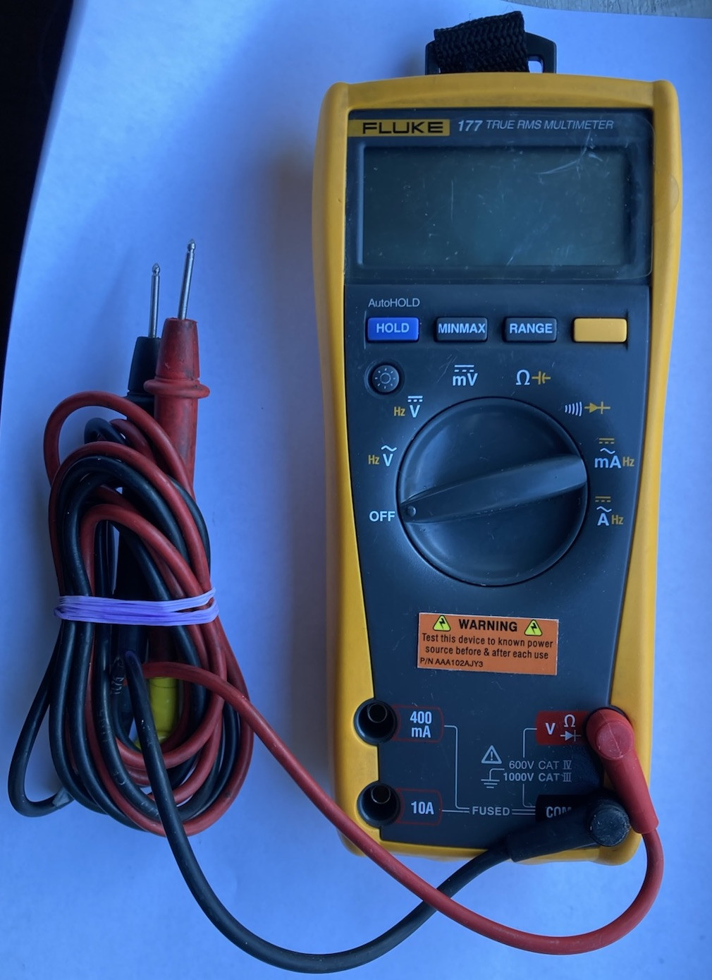 Fluke 177 True RMS Digital Multimeter used///
