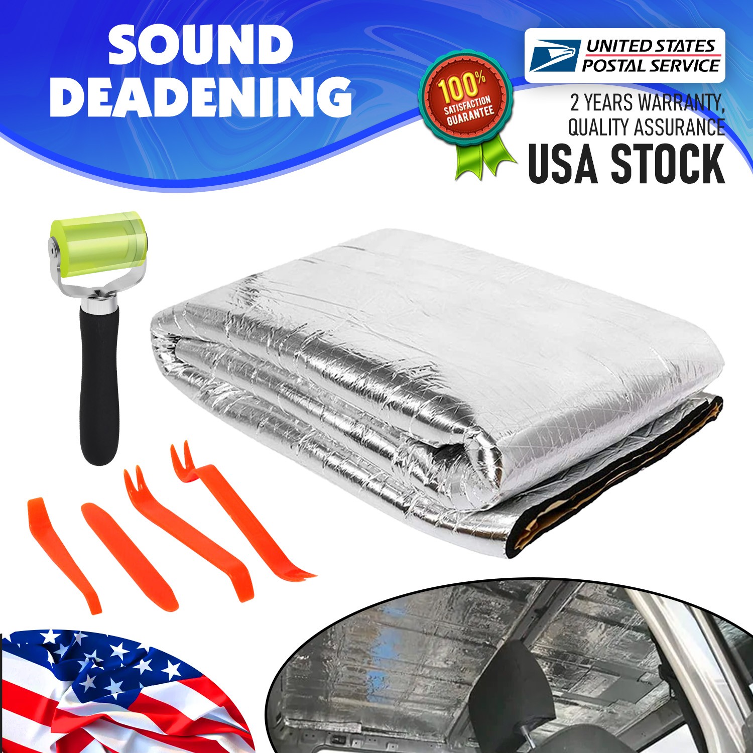 Easy Install Sound Deadening Mat on Generators Lowers High Frequency Squeal