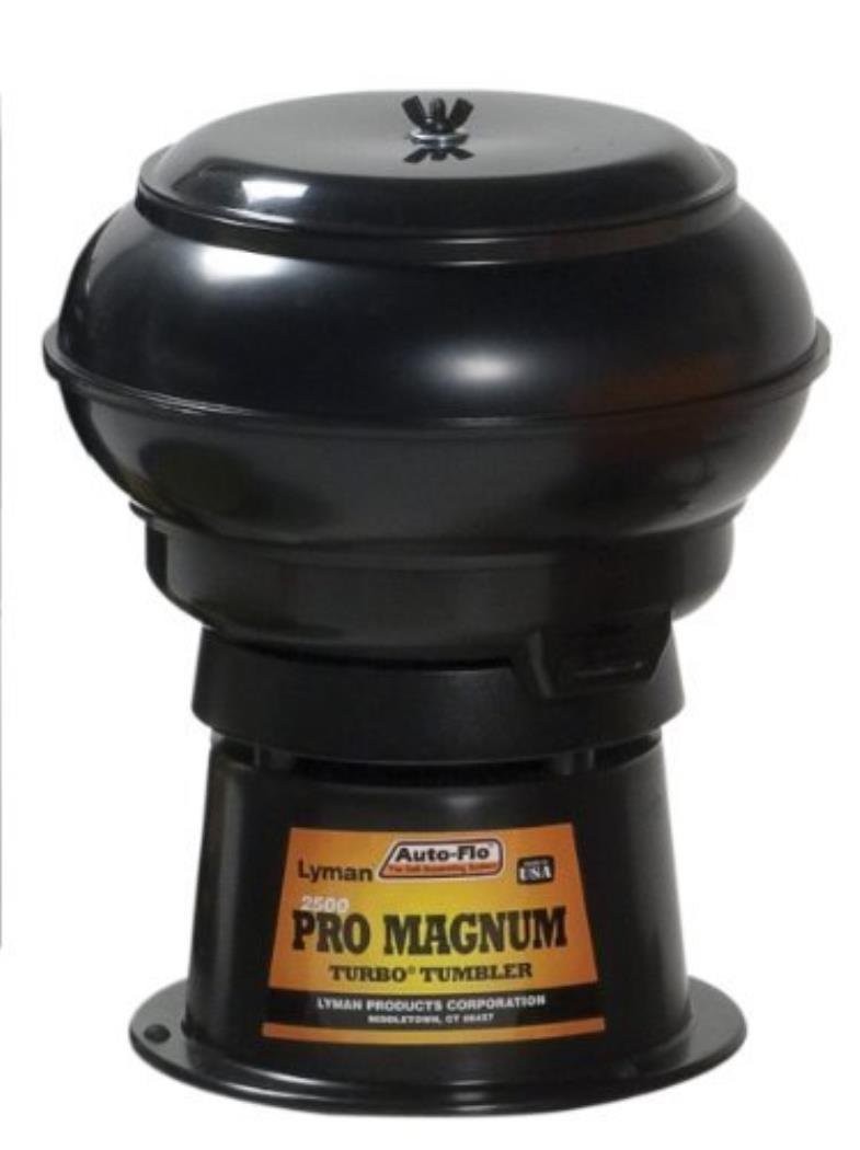 Lyman 7631692 2500 Pro Magnum Tumbler 13 Inch Bowl Black Case Cleaner 2 Gallon