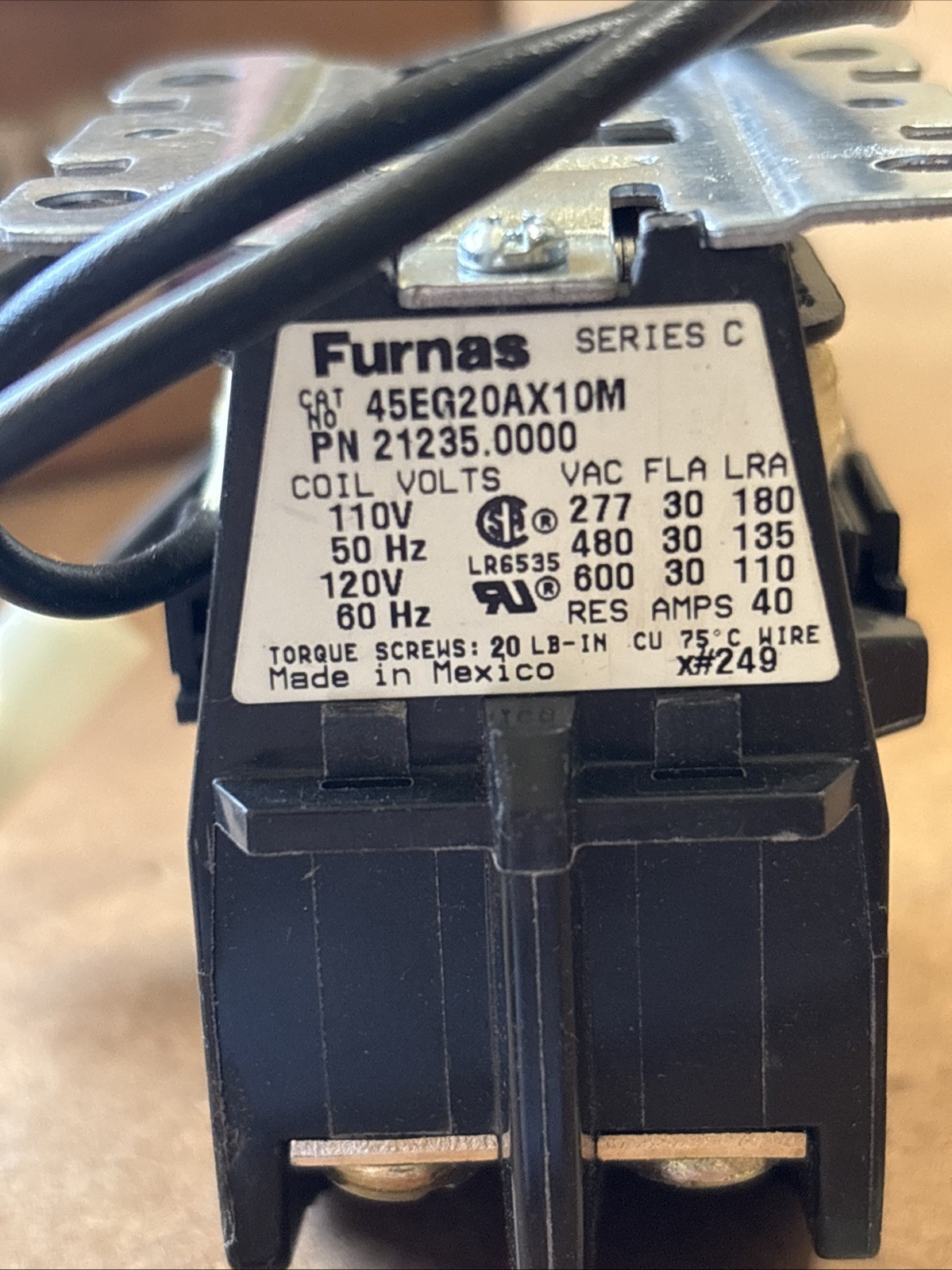 Bunn 06335.1000 Contactor