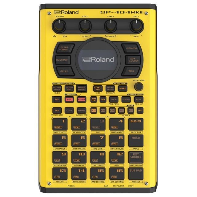 Roland SP-404MK2 Sampler Yellow Limited 200 Units Miki Gakki