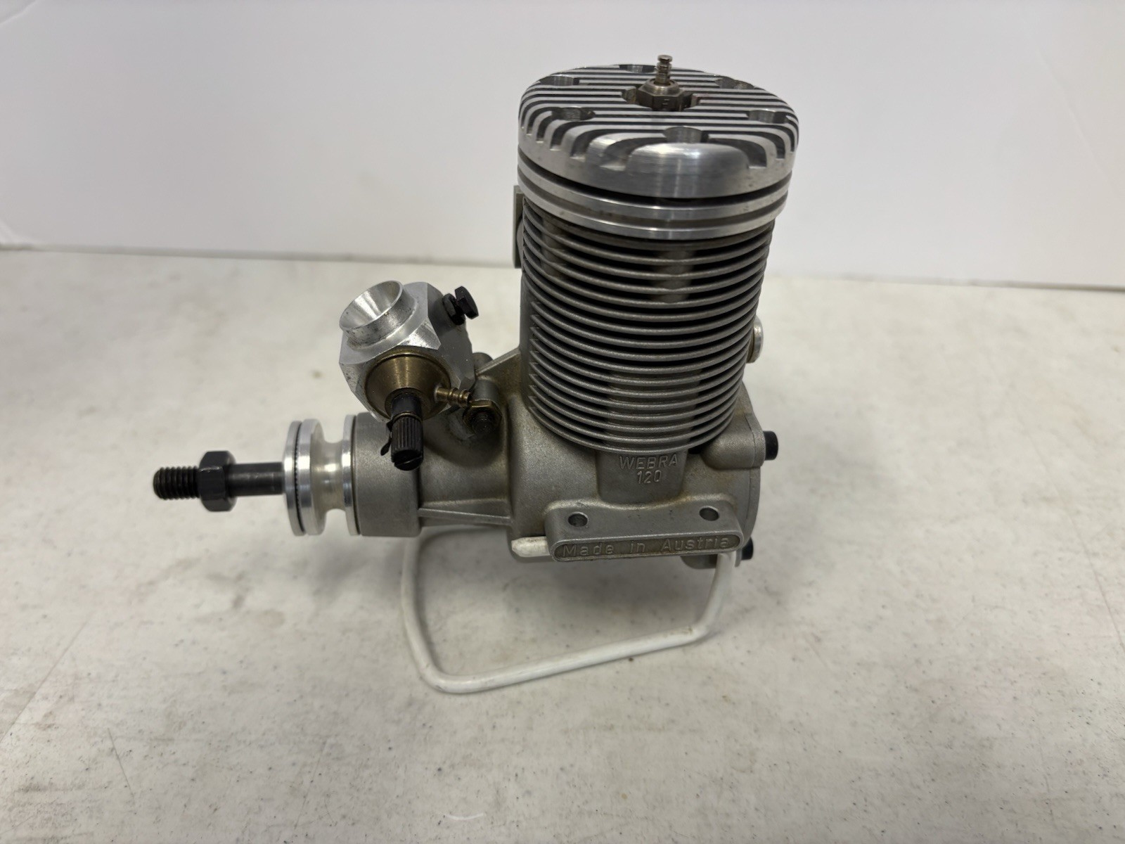 Webra 120 RC Engine 1.20 Glow Motor Austria Clean Strong Compression
