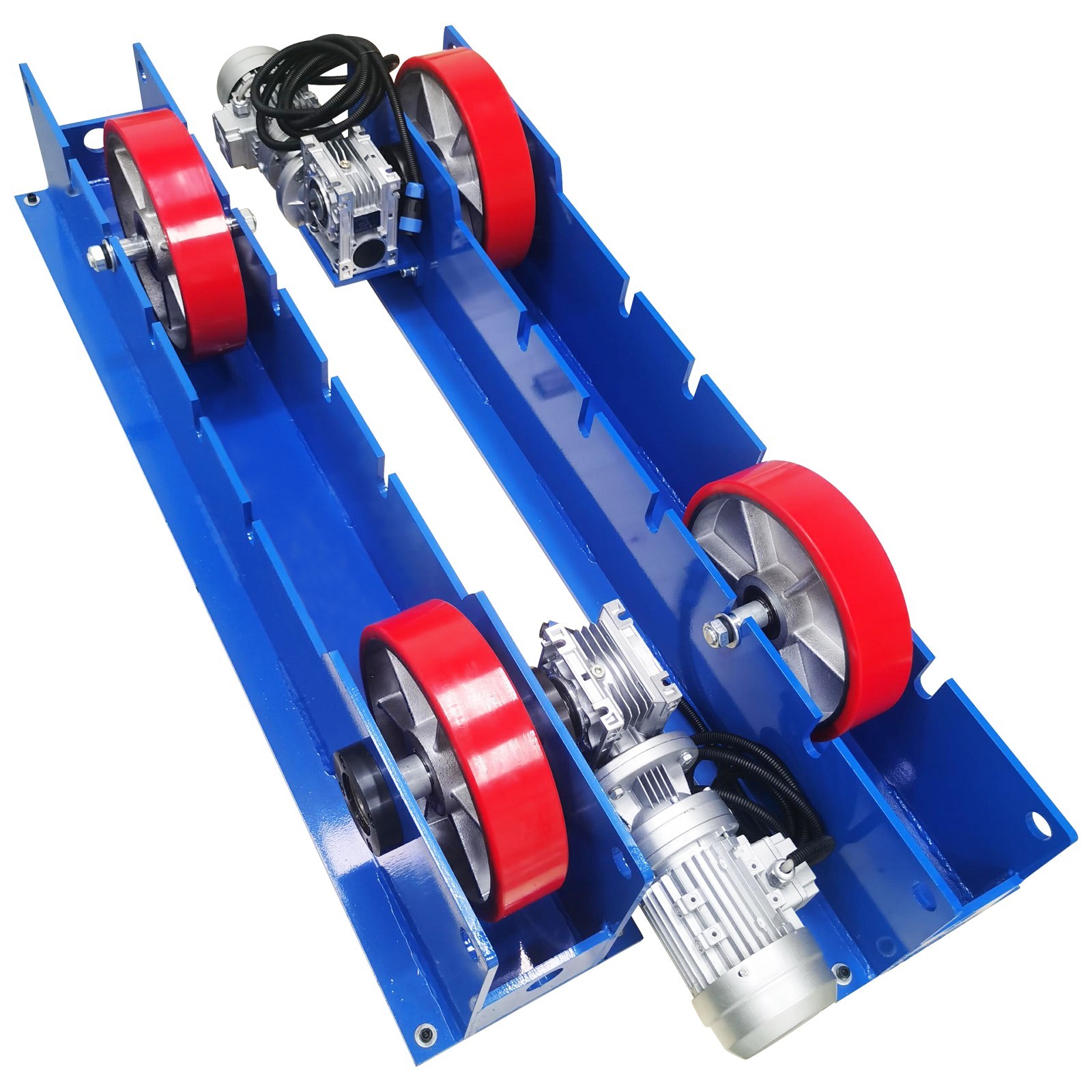 3 Ton Adjustable Welding Turning Roller Stand Rack Pipeline Welding Frame 220V