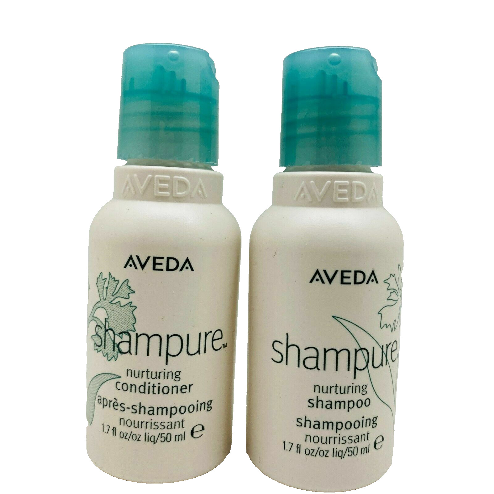 Aveda Shampure Nurturing Shampoo & Conditioner Travel Size  1.7oz  Each NW-O BOX