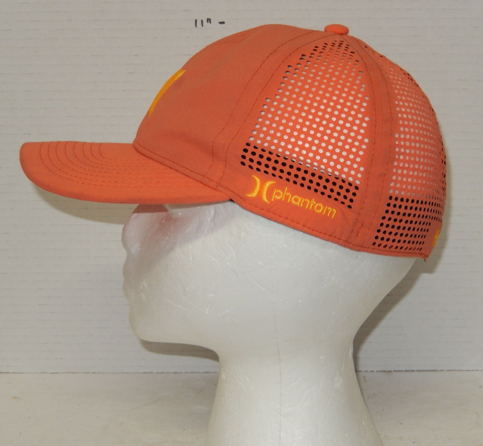 Hurley Phantom Youth One size Hat Cap Orange