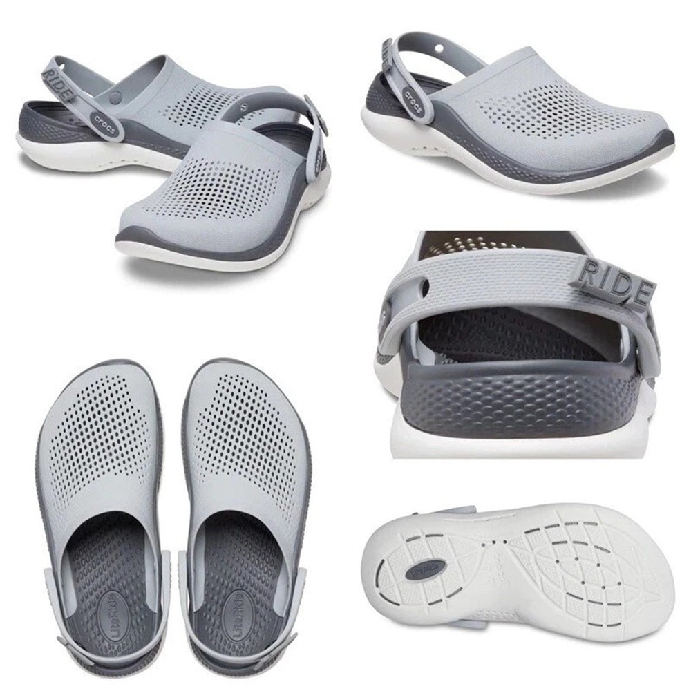 Crocs LiteRide 360 Summer Clog –Beach Sandals for Men & Women (13 colors choice)