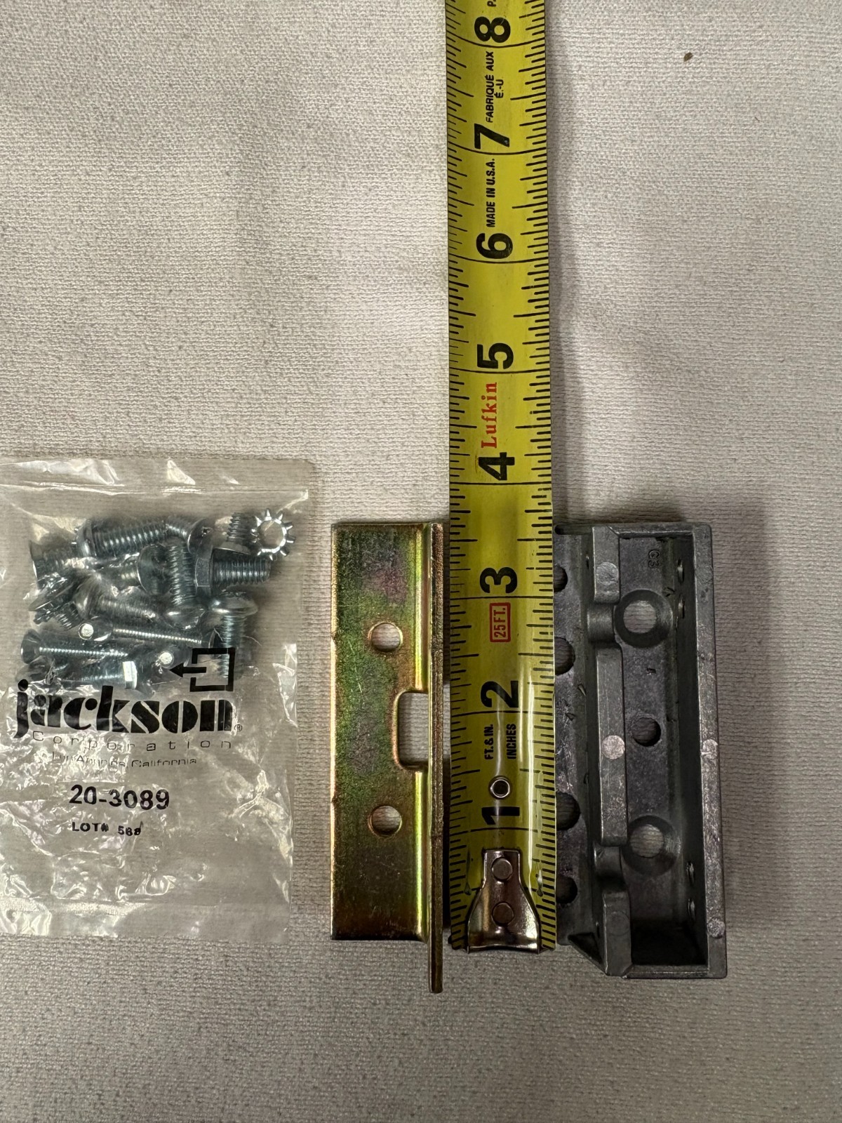 CRL Jackson Closer Mounting Clip Set / Part 20219