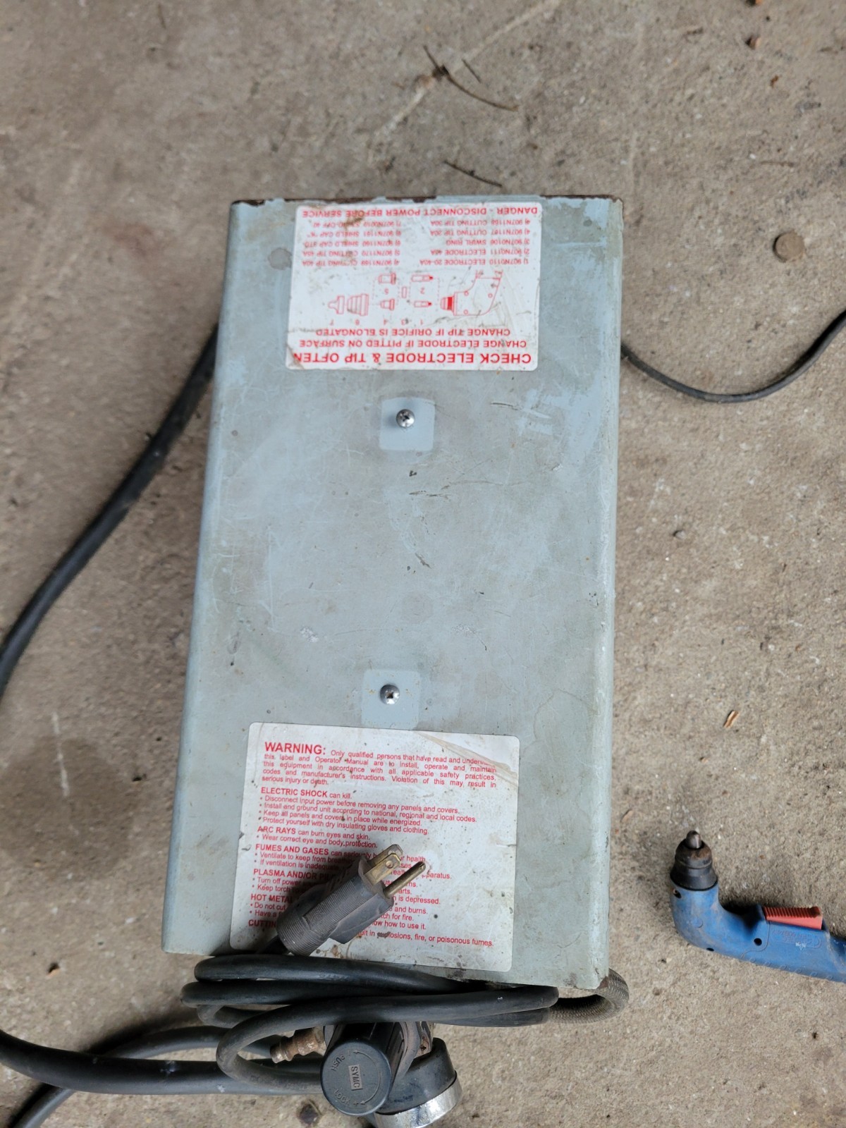Matco Tools PCA 2800-11 Plasma Cutter - FOR PARTS