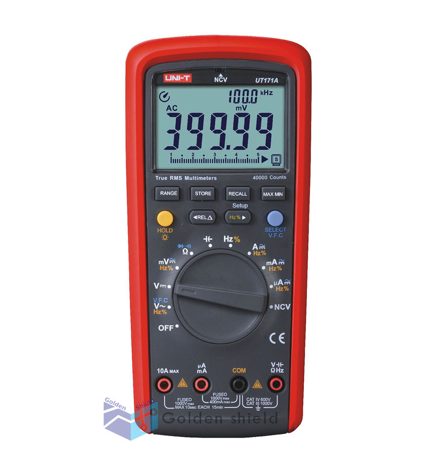 UNI-T UT171A True RMS Digital Multimeter Auto Range Data VFC NCV USB ✦Kd