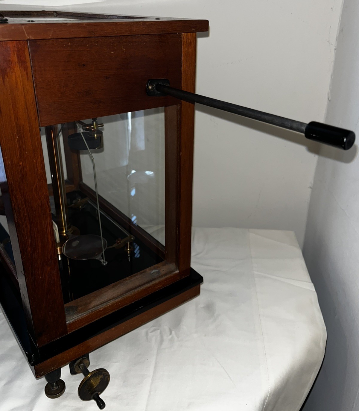 Antique Seederer-Kohlbusch Scientific Balance Scale.