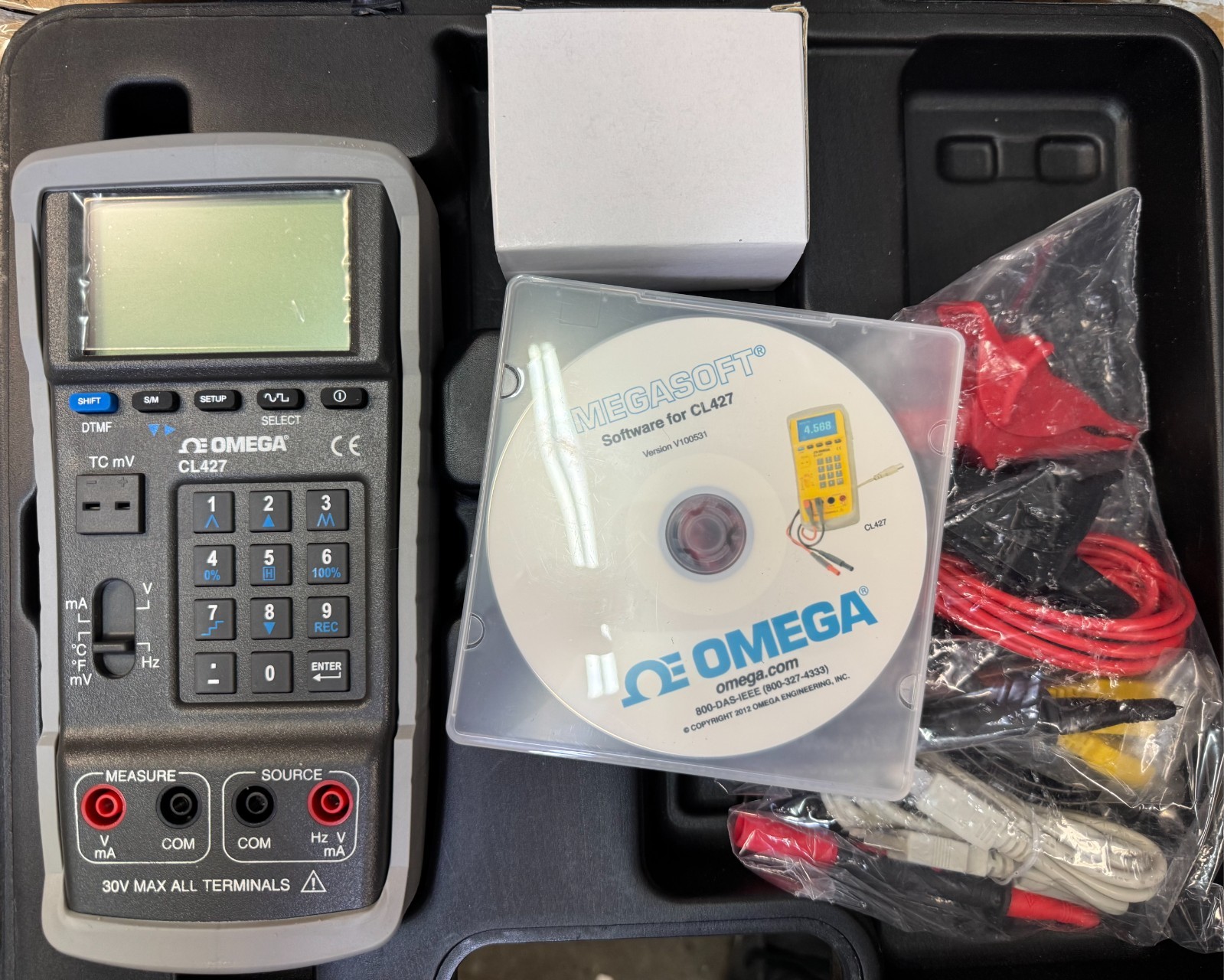 Omega CL427 Multifunction Process Calibrator & Arbitrary Function Generator NEW
