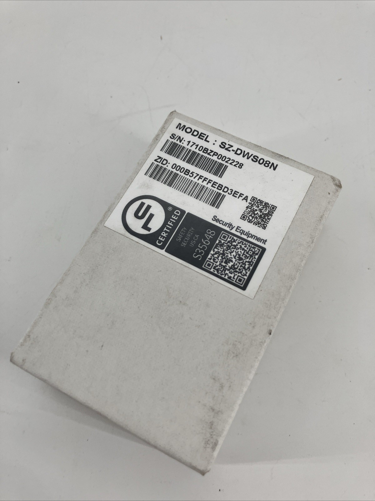Zigbee Sercomm Security Wireless Mini Door Window Contact SZ-DWS08N NEW