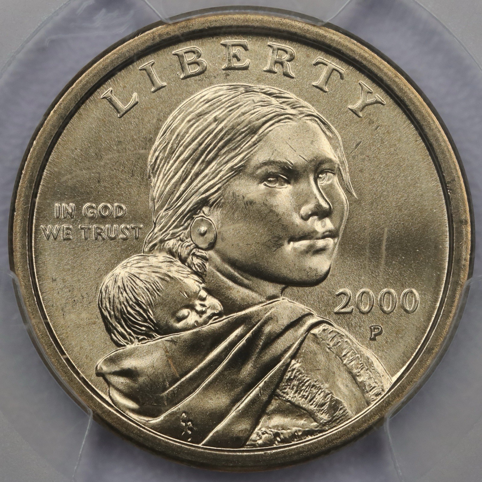 2000-P Sacagawea Dollar “Wounded Eagle” FS-901 - PCGS MS 66