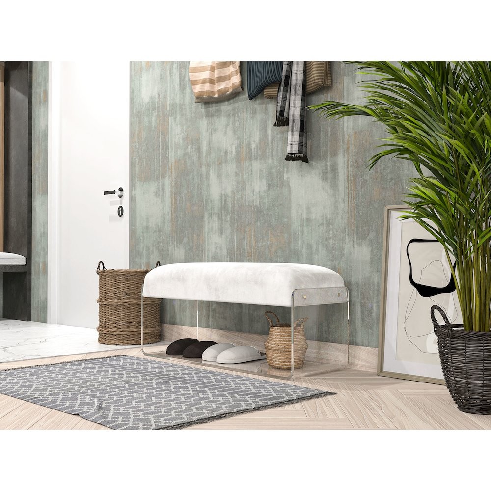 Nicolas Acrylic Bench