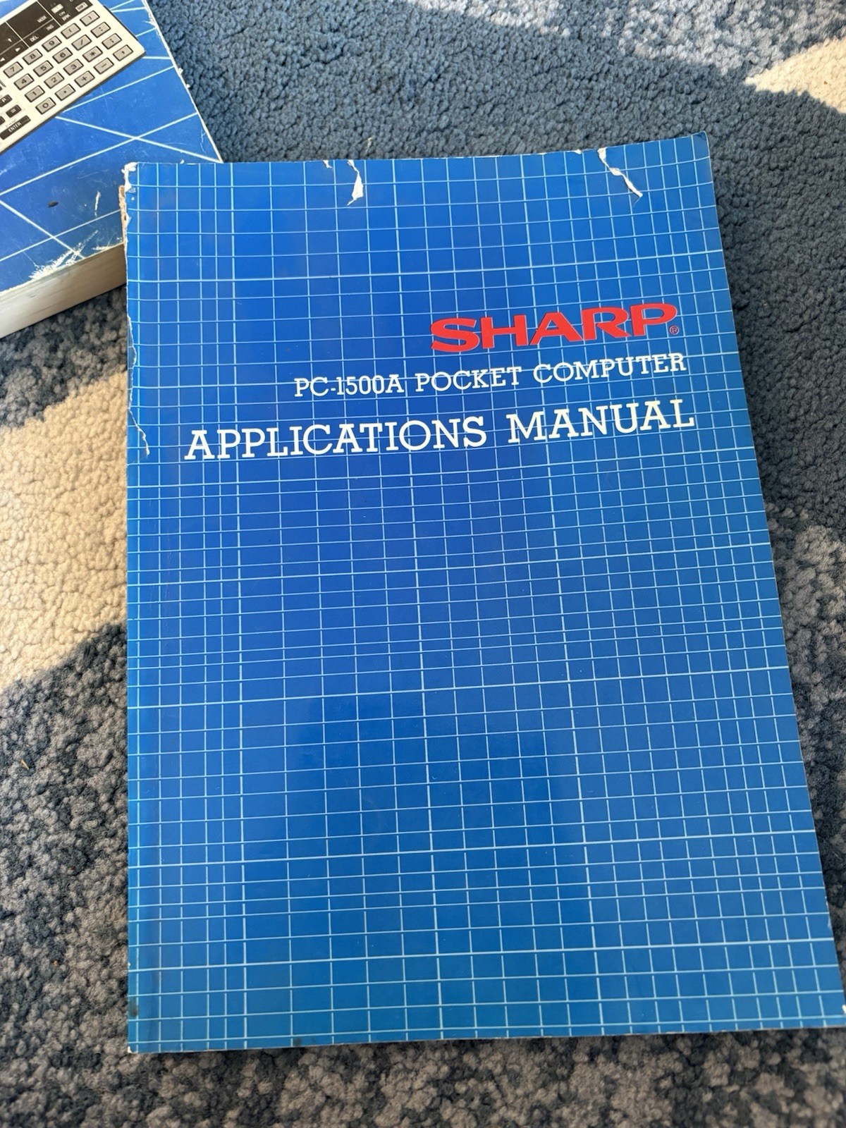 Sharp PC-1500A Pocket Computer w/ Applications Manual & PC-1360 Programming Manu