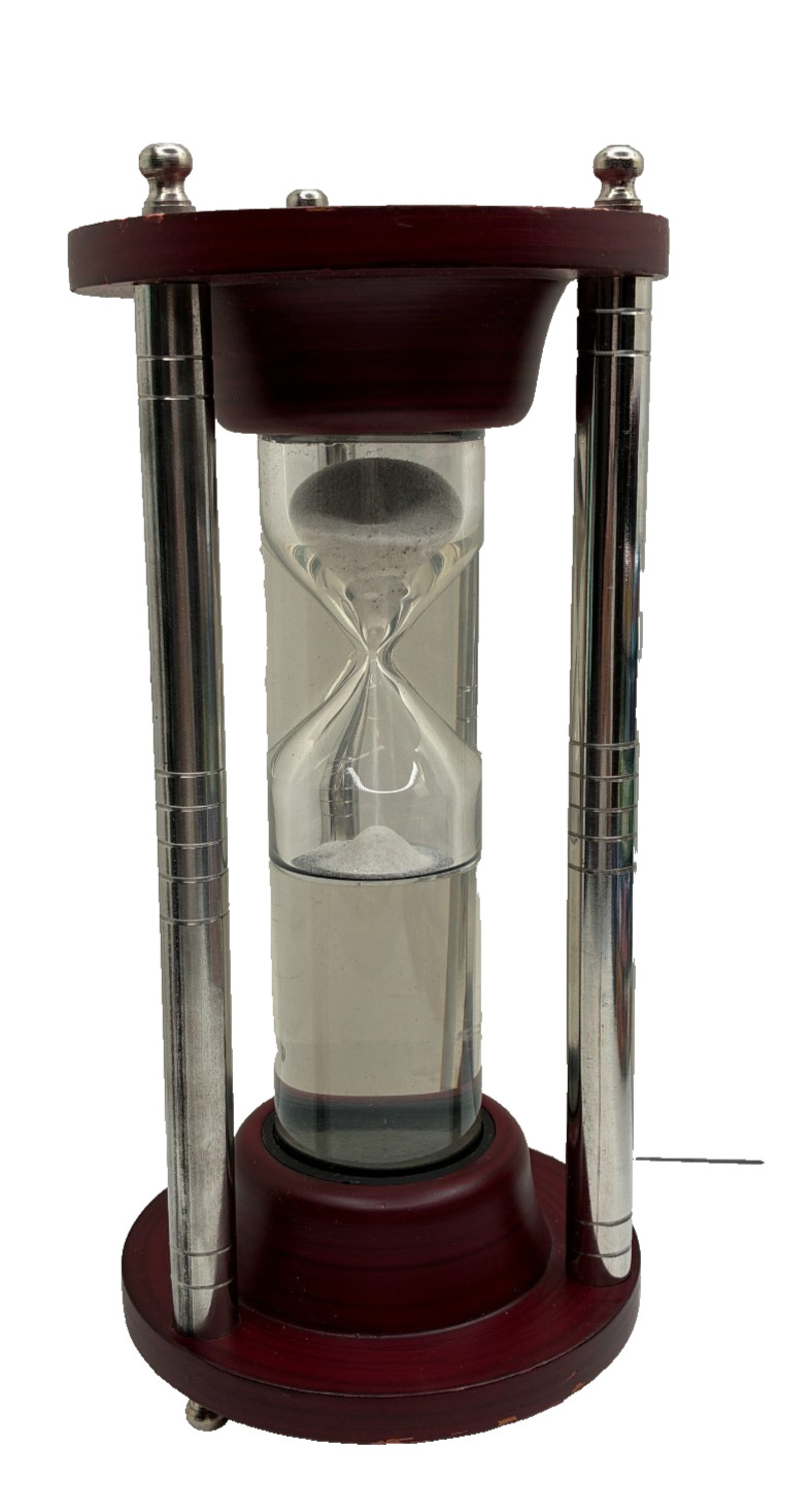 Wooden Floating Hourglass Sand Timer