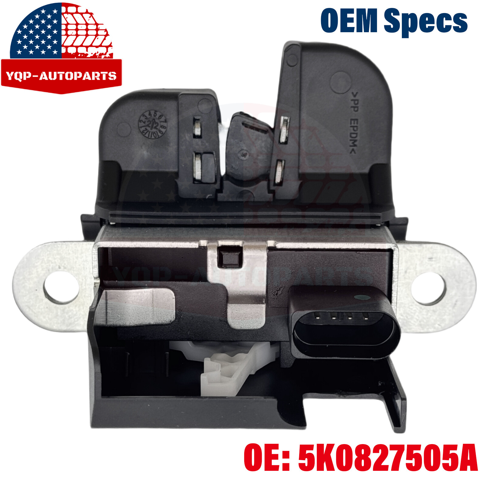 Rear Hatch Liftgate Trunk Latch & Lock Actuator For VW Golf GTI R MK6 5K0827505A