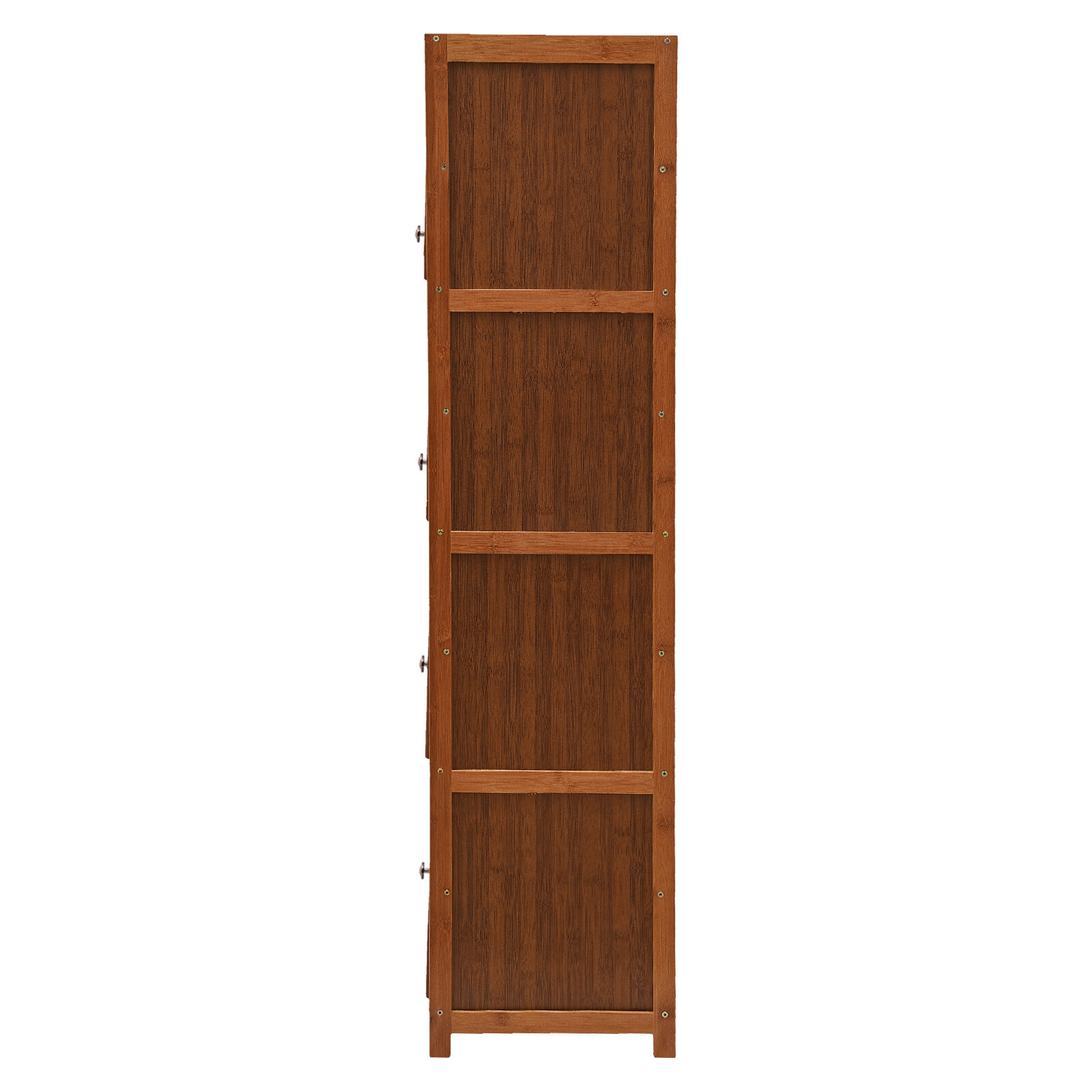 9-Tier Bamboo Shoe Rack Cabinet Shoe Cabinet With Flip Door For Storing Shoe New