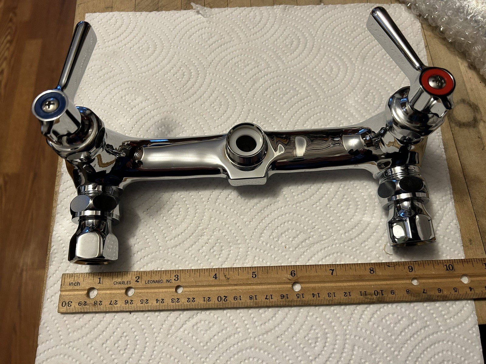Chicago Faucet Wall Mounted Chrome Plated Service Sink Faucet NOS