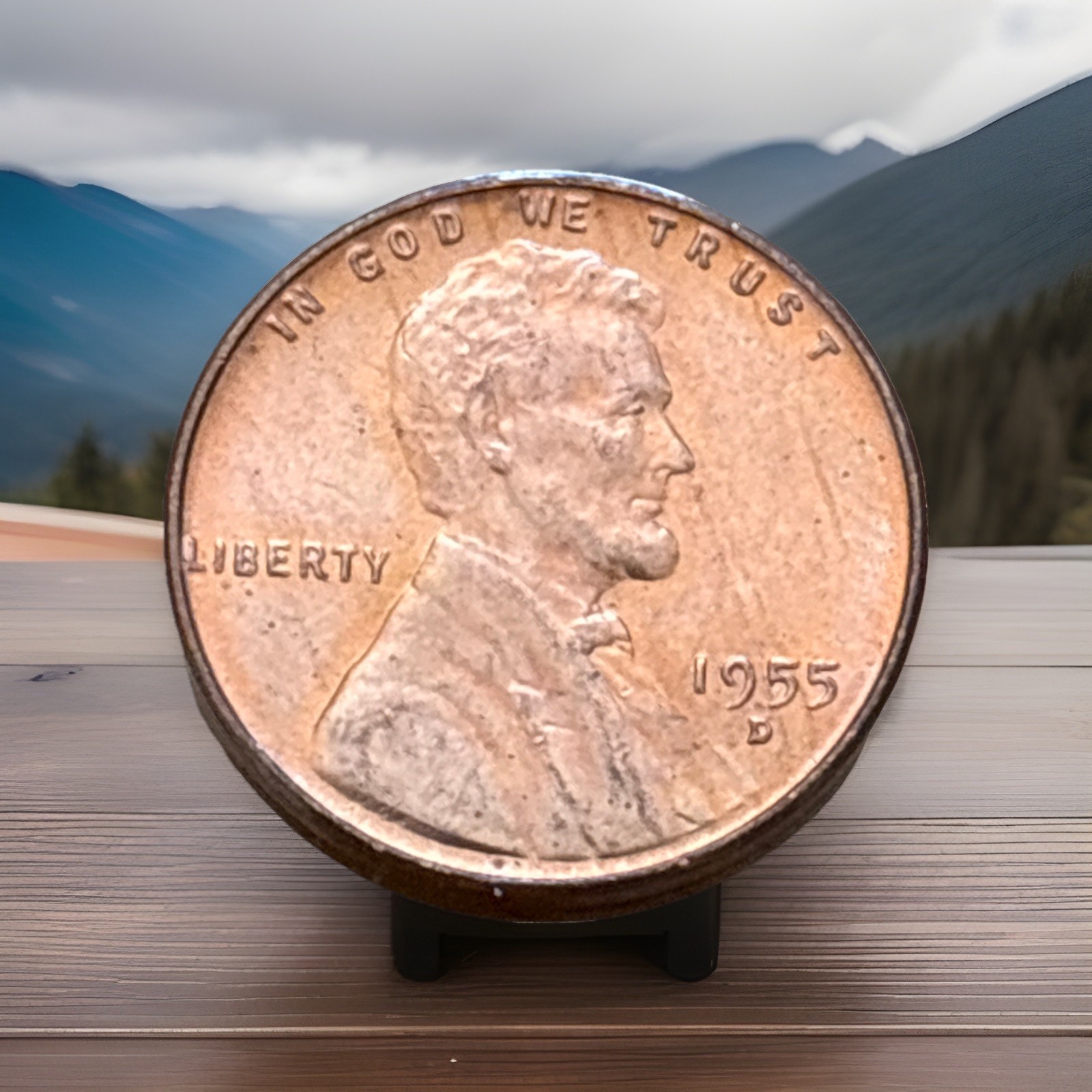 1955 D Lincoln Wheat Cent High Grade Uncirculated Very Nice Condition LV