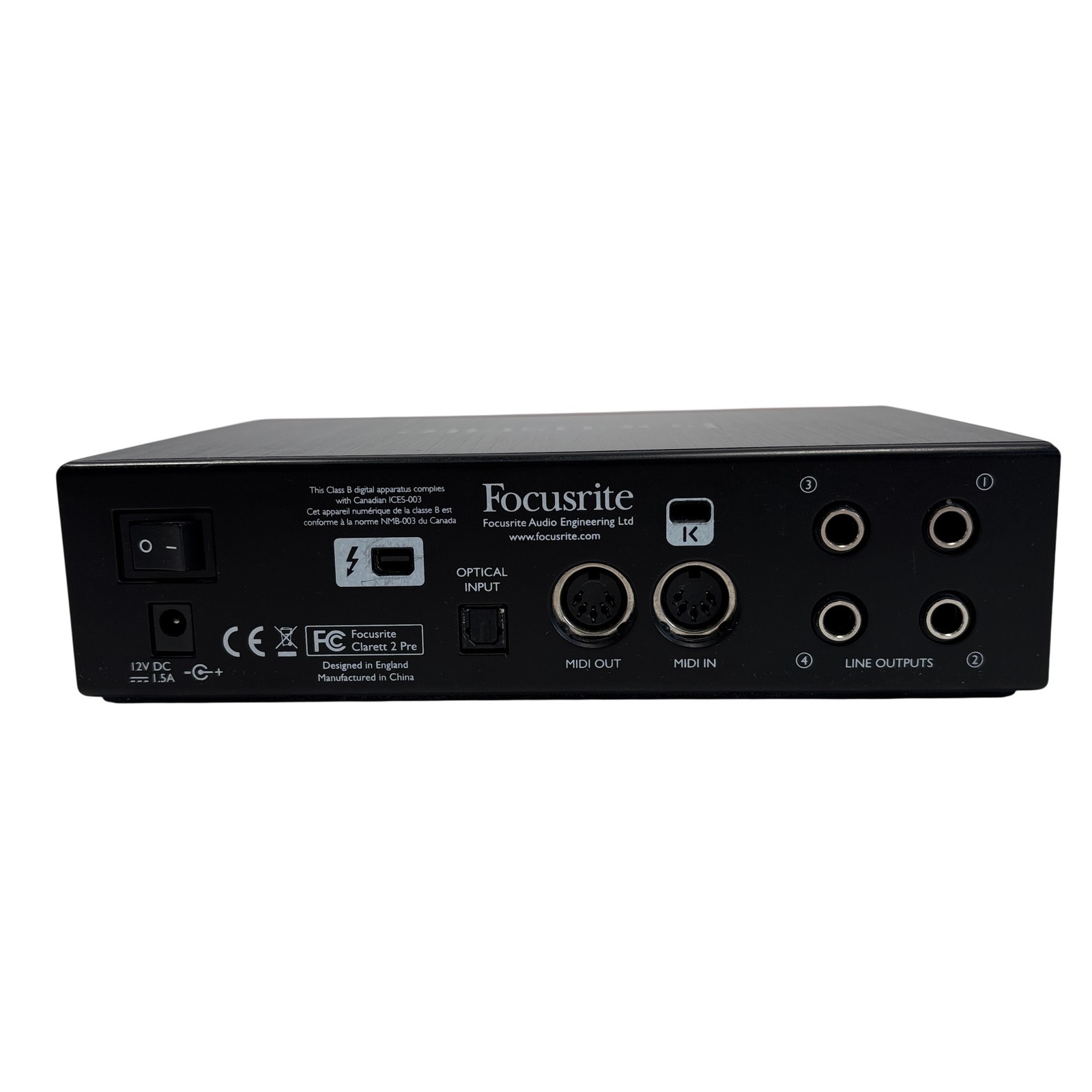Focusrite Clarett 2Pre Audio Interface