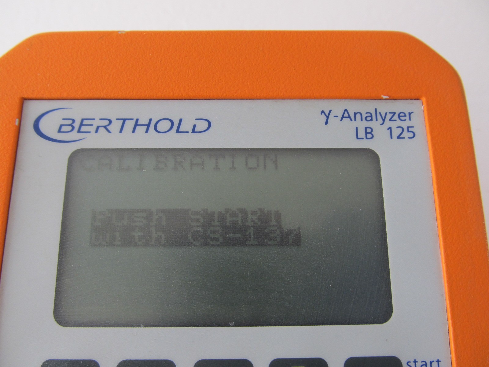 Berthold LB 125 Scint Detector Radiation Meter Gamma