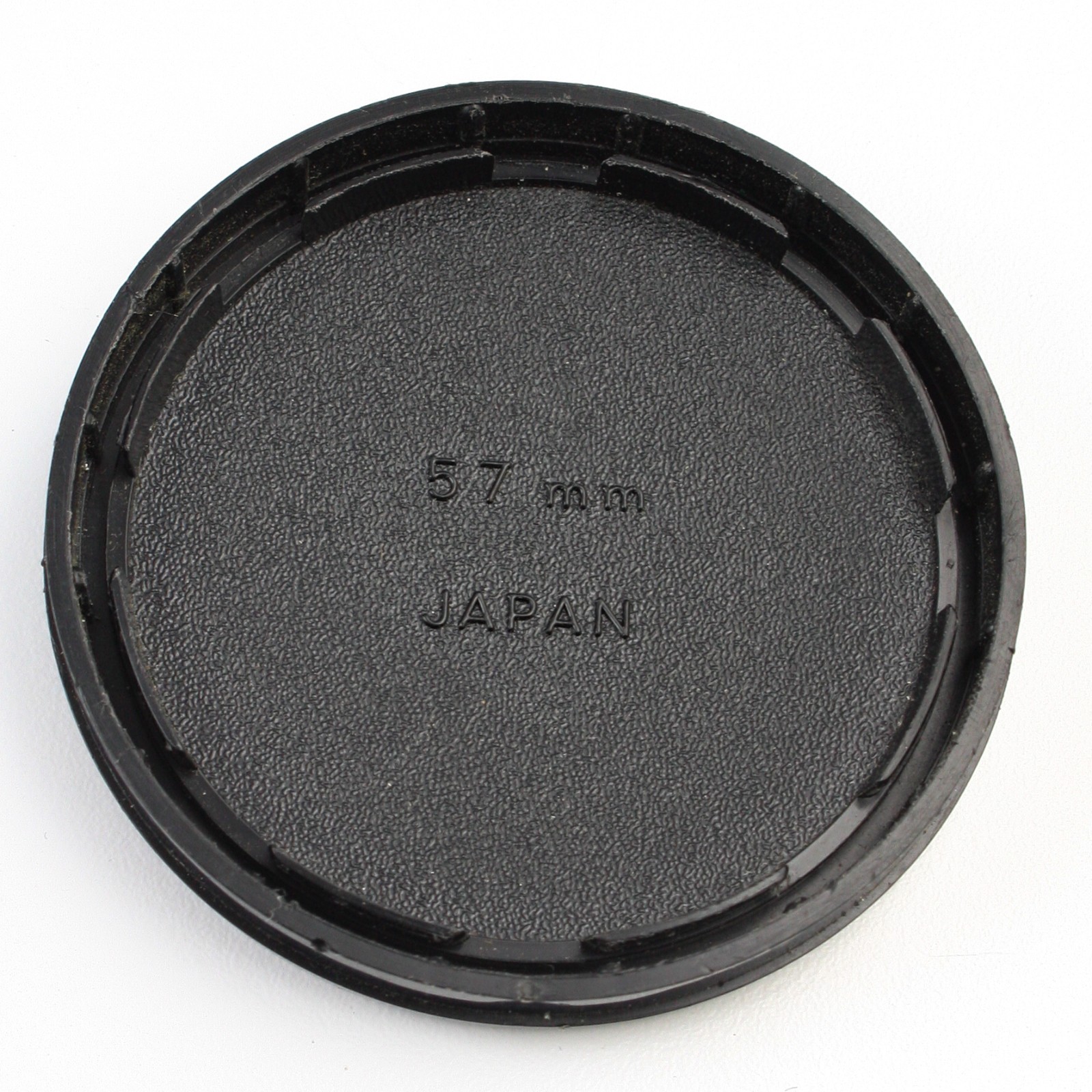 Minolta - 57mm Black Plastic - Push-On Front Lens Cap for 55mm Front