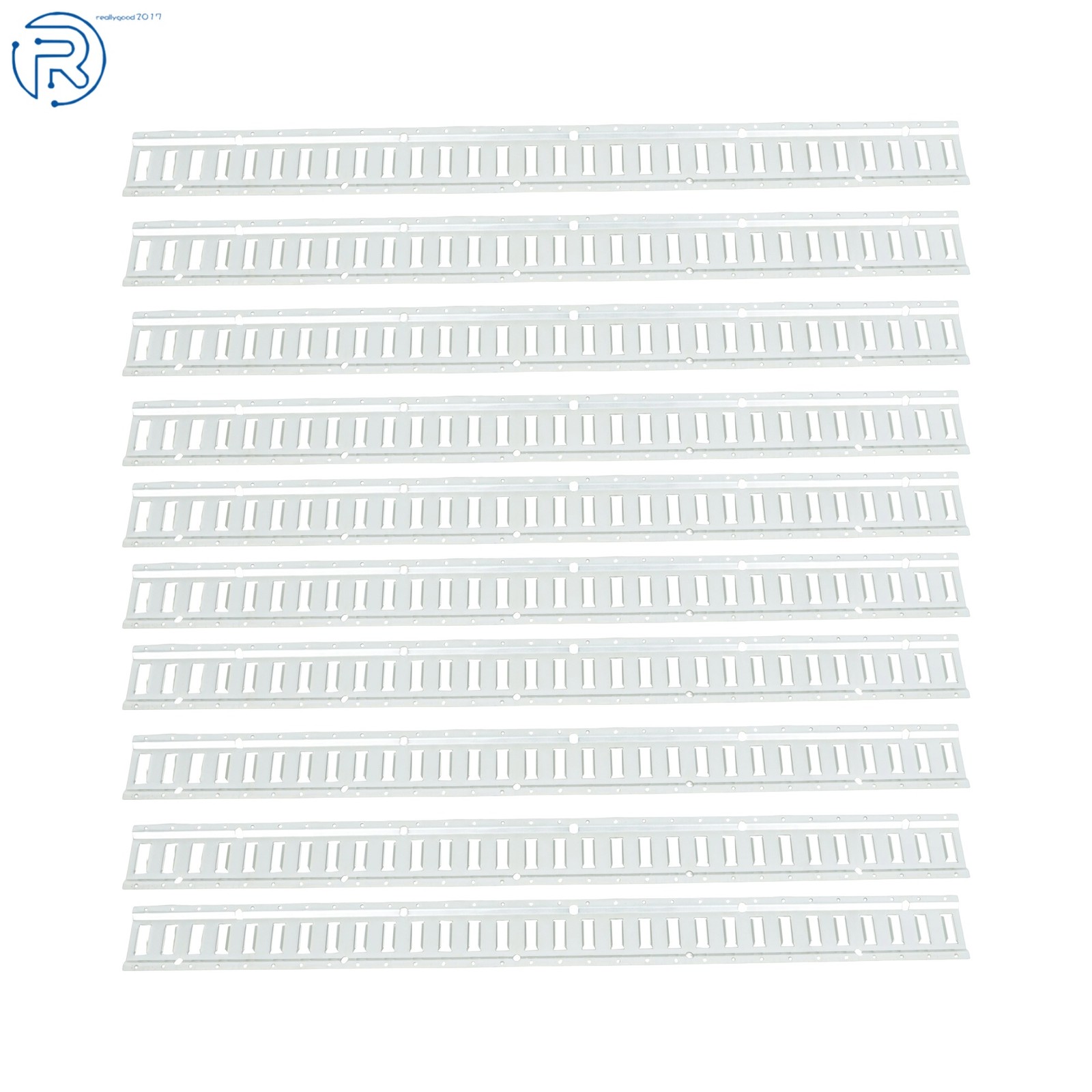 10 Pack 5' E Track Tie Down Rail System For Trucks Trailers Vans Secure Cargo