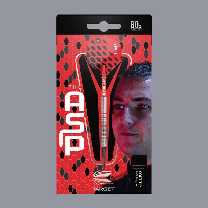 TARGET NATHAN ASPINALL 18 Gram Soft Tip Darts 80% Tungsten  210086