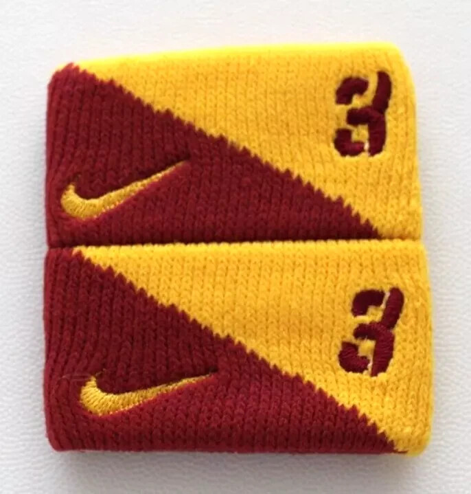 Nike USC Trojans Bicep Bands NCAA Football #3 Team Crimson/University Gold