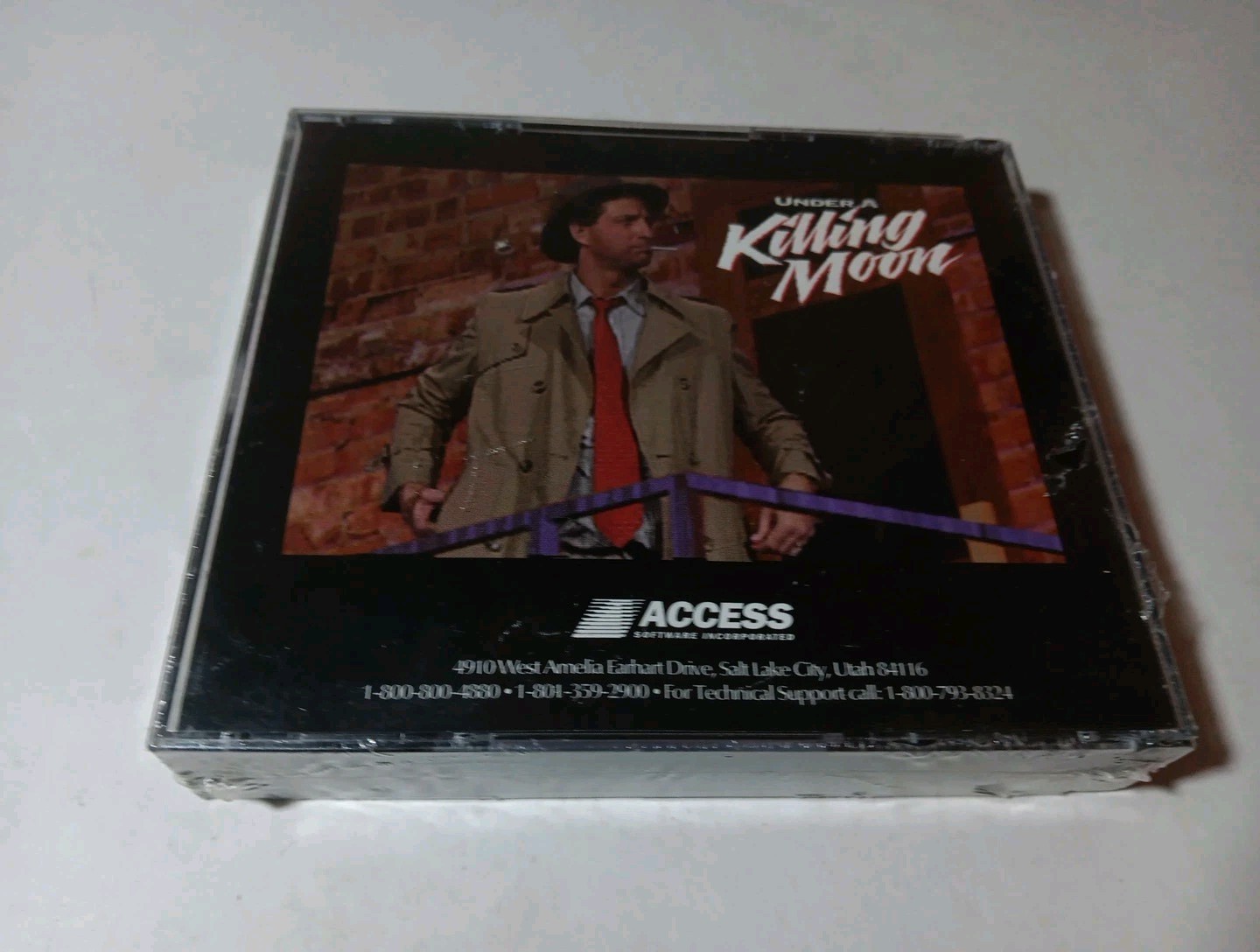 UNDER A KILLING MOON PC CD-Rom MS-DOS Game ACCESS SOFTWARE (New Sealed)