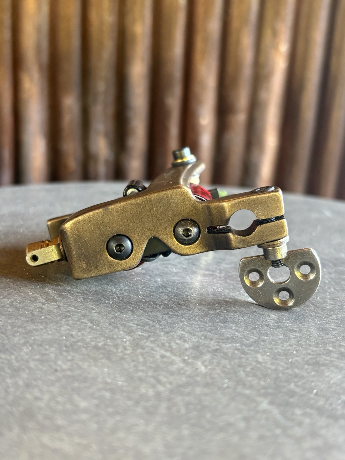 Custom Brass Tattoo Machine VTG Style Tested