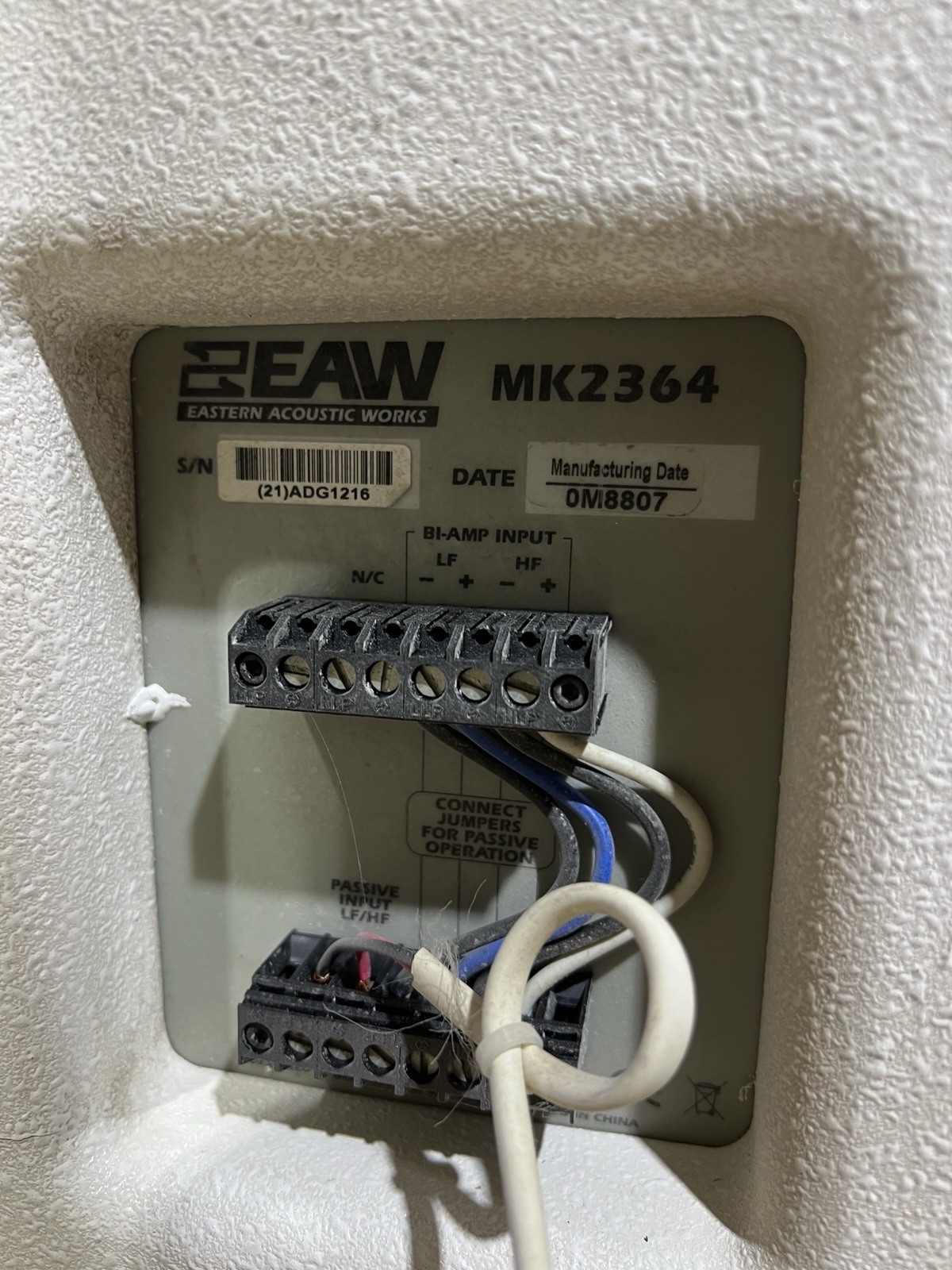 EAW MK2364 Passive Speakers