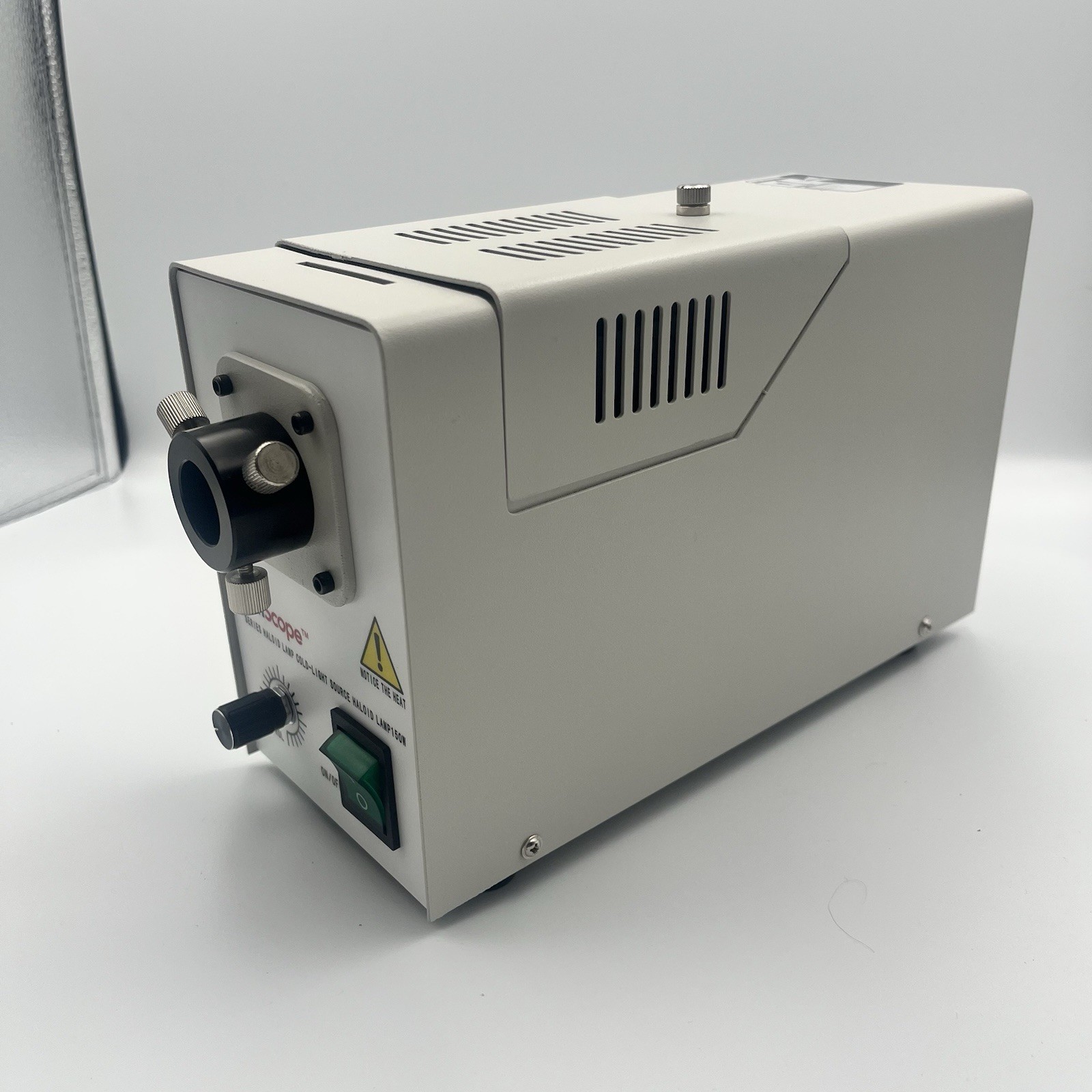 AmScope HL250-A Haloid Lamp Cold-Light Source, 400 VA, Light Box