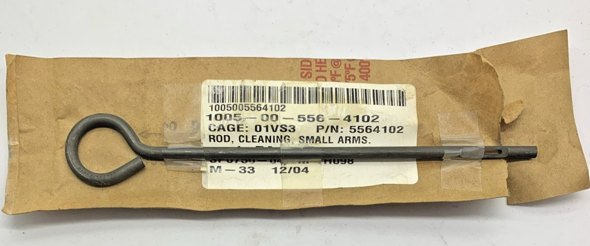 1911 .45 cal / 9mm - USGI ROD, CLEANING SMALL ARMS - NEW OLD STOCK