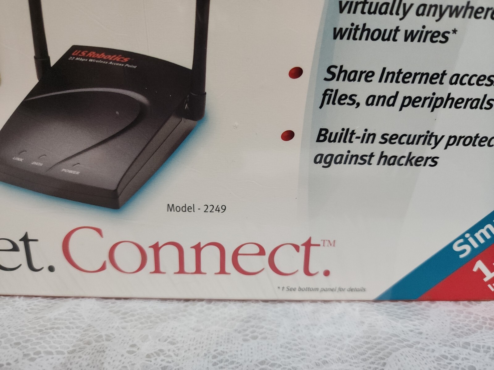 US Robotics Wireless Access Point NIP Model- 2249 Priority Ship PLEASE READ