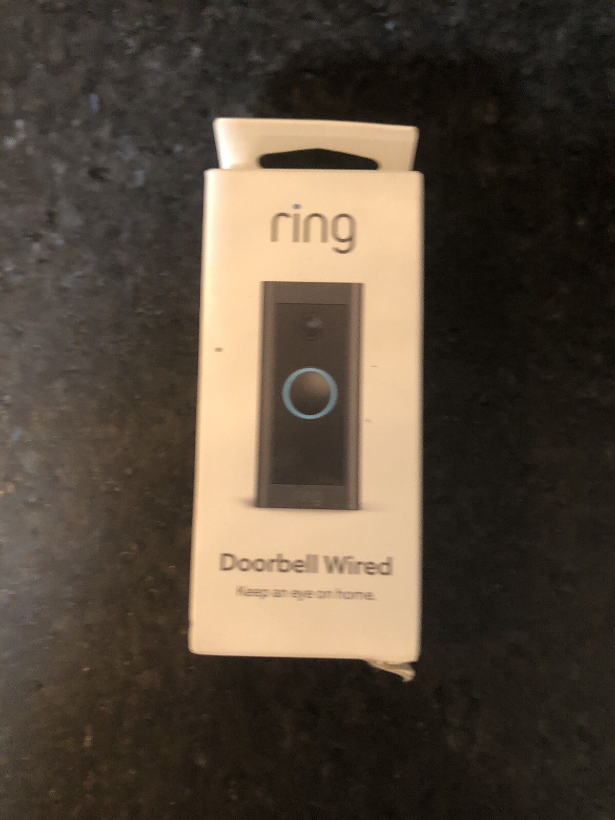 NEW Ring Smart HD Video Doorbell Security Wired WiFi Camera Night Vision Black