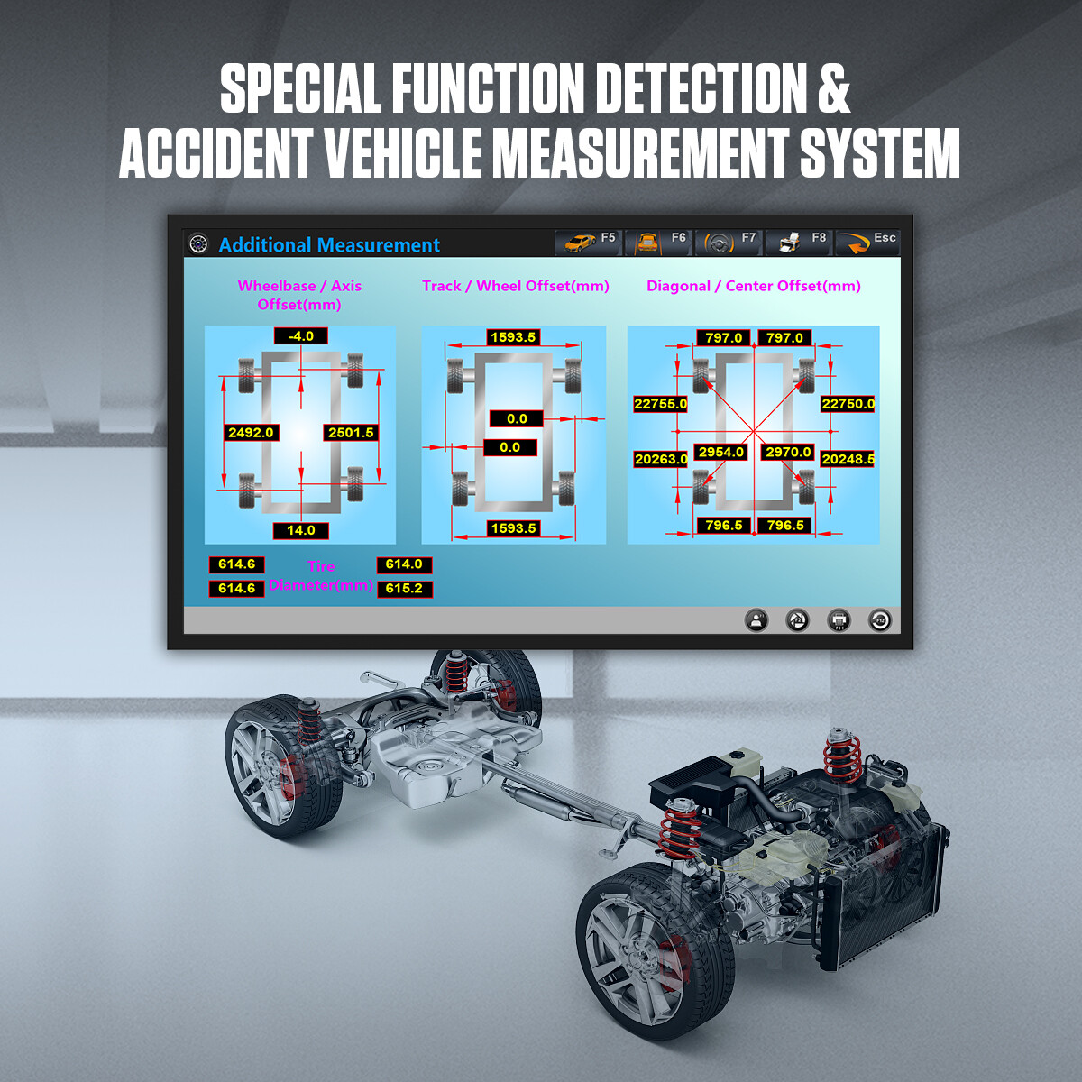 3D Wheel Alignment Machine Fully Automatic Tire Alignment Tool Wheel Aligner